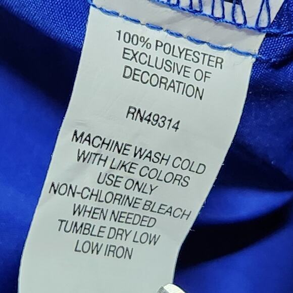 Champion Packable Jacket windbreaker blue size L NWT - Picture 8 of 10